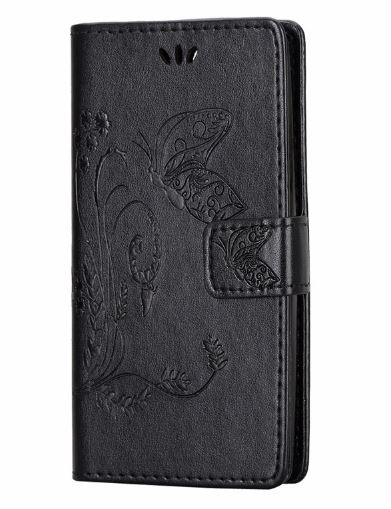 Книжка  "Гравюра-метелик" LG G4 mini  чорна-0